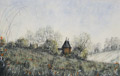 A George Fanshawe pastel landscape